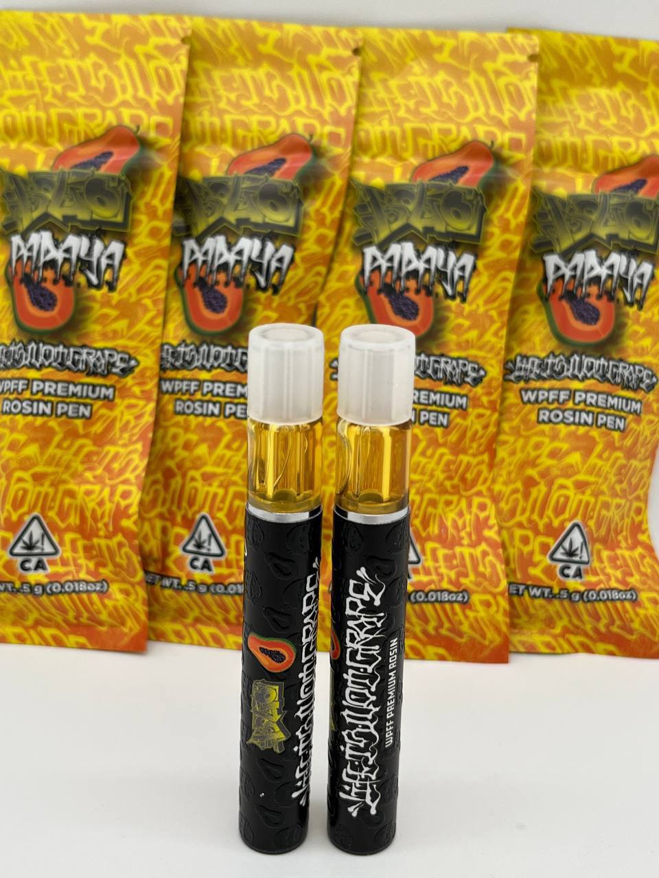 Papaya x Bolo rosin disposables